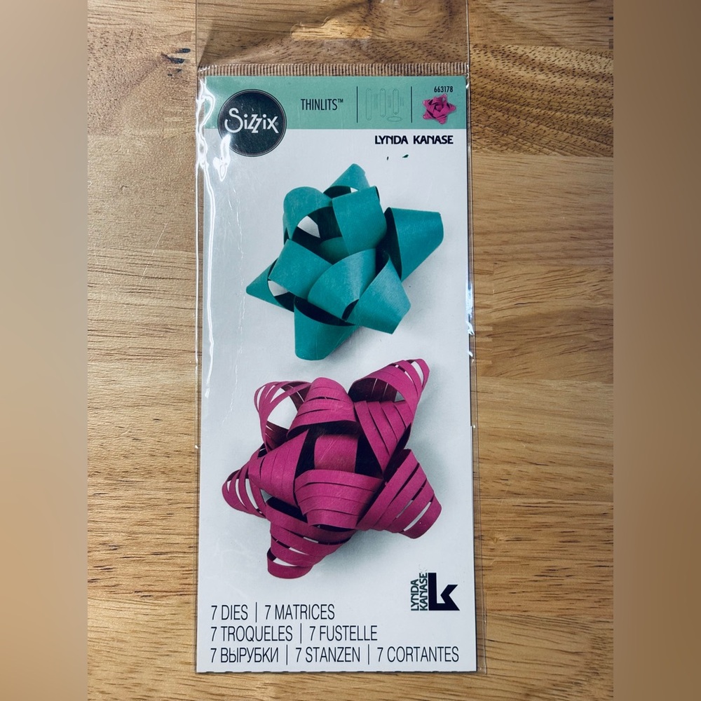 Sizzix Thinlits Die Set - Bow Maker 663178